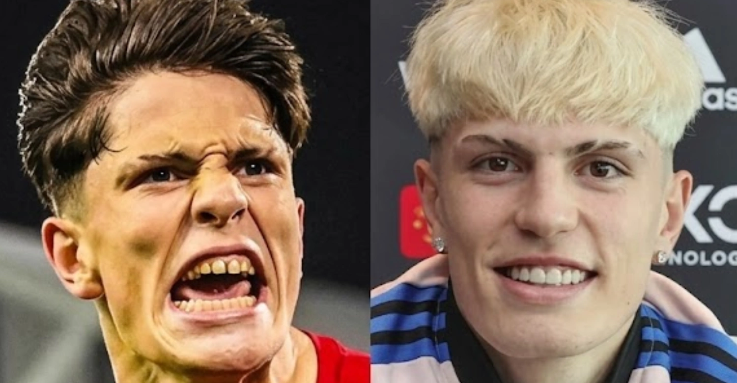 Alejandro Garnacho BEFORE AND AFTER